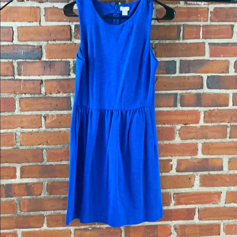 Blue dress
